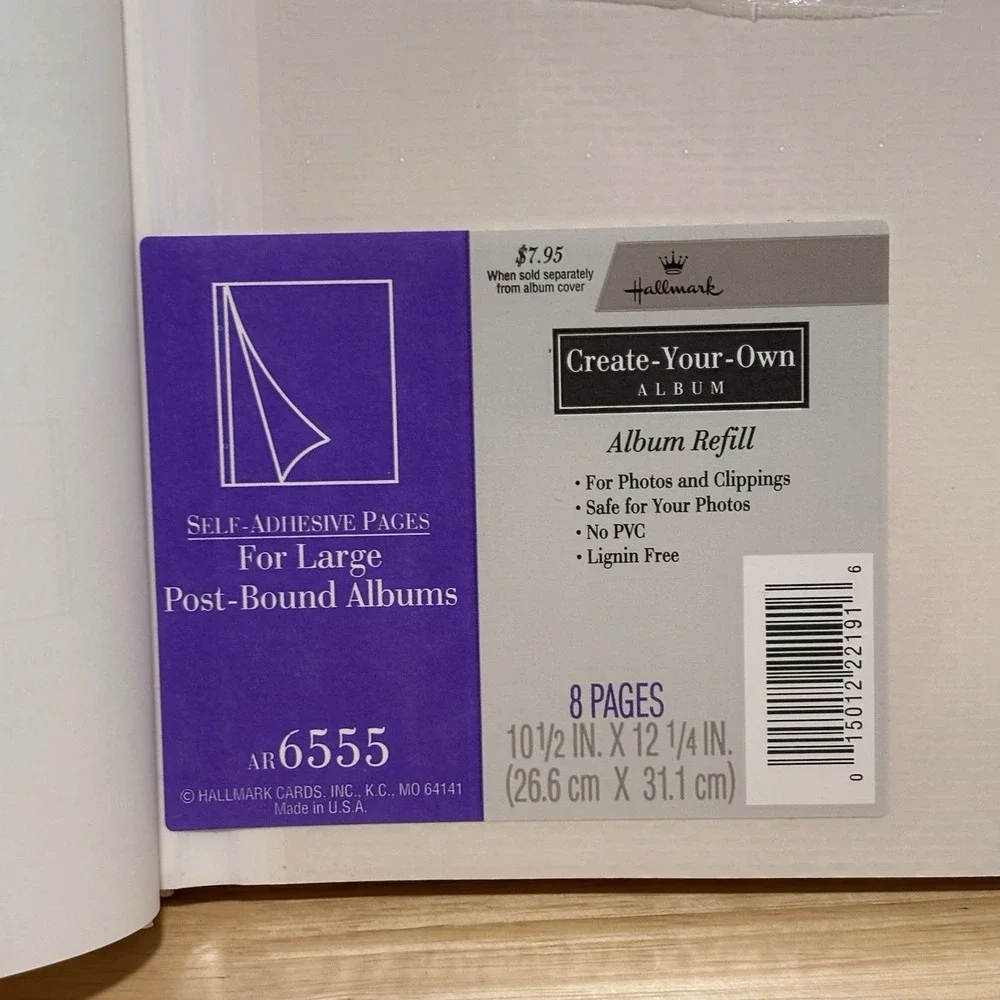 Hallmark Photo Album Create Your Own Scrapbook Whitetail‎ Deer By Rosemary New